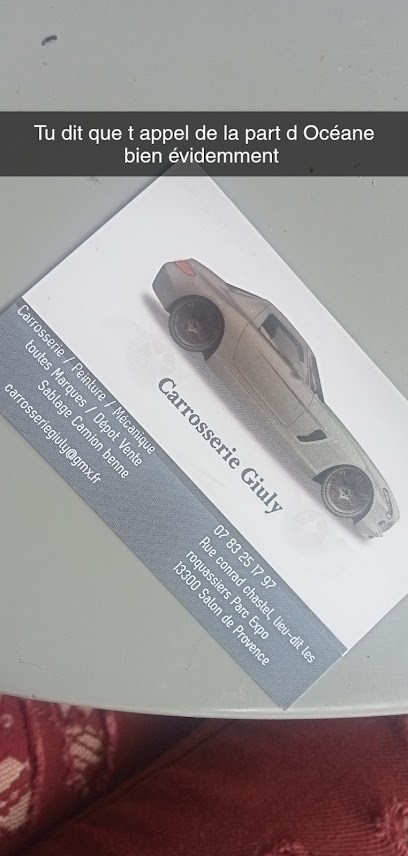 CARROSSERIE GIULY, Carrossier à Salon-de-Provence