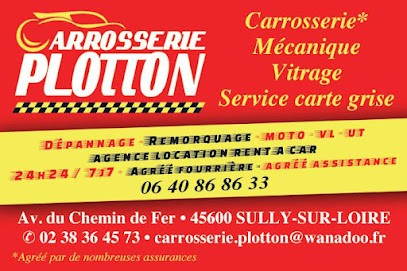 Carrosserie Plotton, Carrossier à Sully-sur-Loire