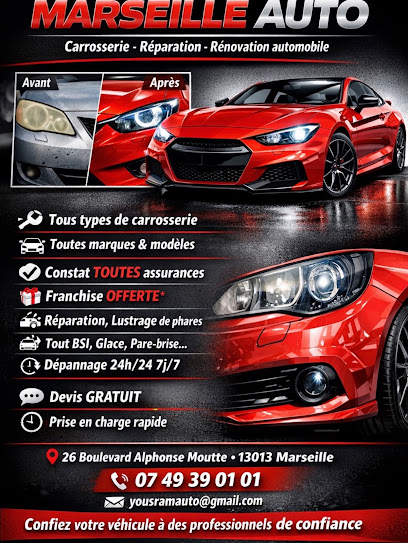 Marseille Auto, Carrossier à Marseille 13