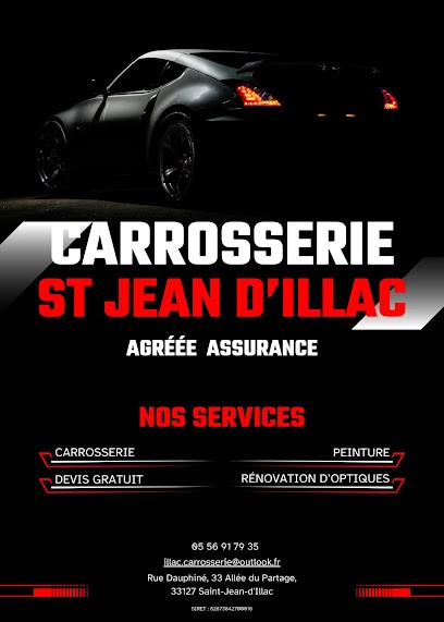 Carrosserie de Saint Jean D'Illac, Carrossier à Saint-Jean-d'Illac