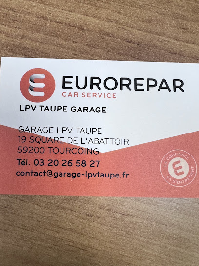 Garage Lpv Taupe, Carrossier à Tourcoing