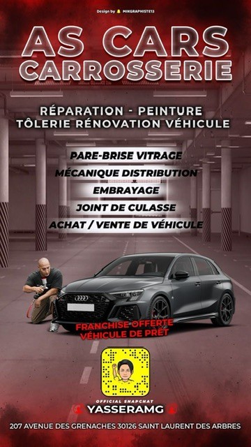 AS CARS, Carrossier à Saint-Laurent-des-Arbres