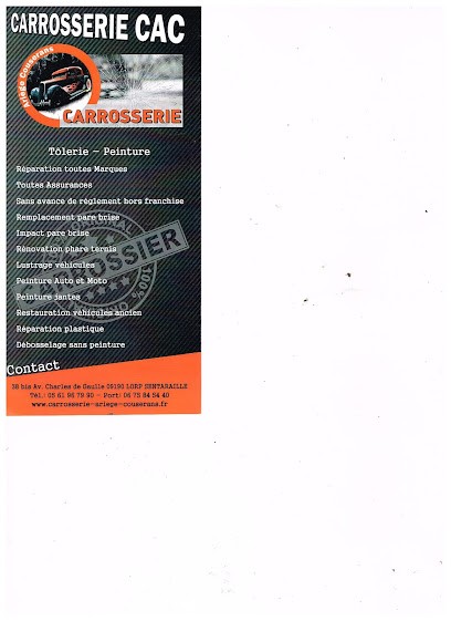 Carrosserie cac Ariège couserans, Carrossier à Lorp-Sentaraille