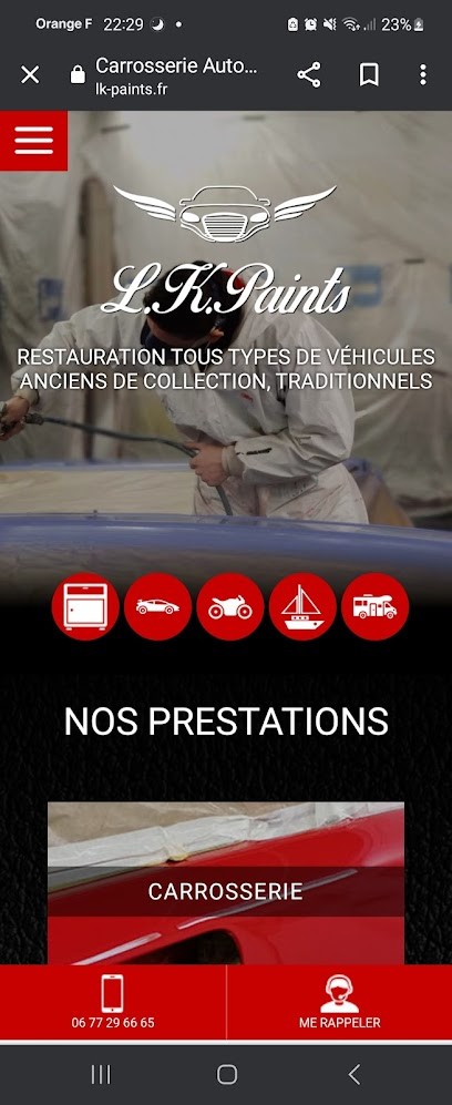 LK PAINTS, Carrossier à Andel